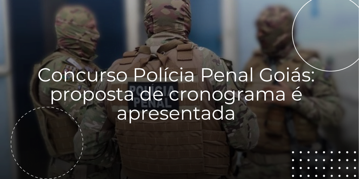 Concurso Policia Penal GO - Direito Penal 