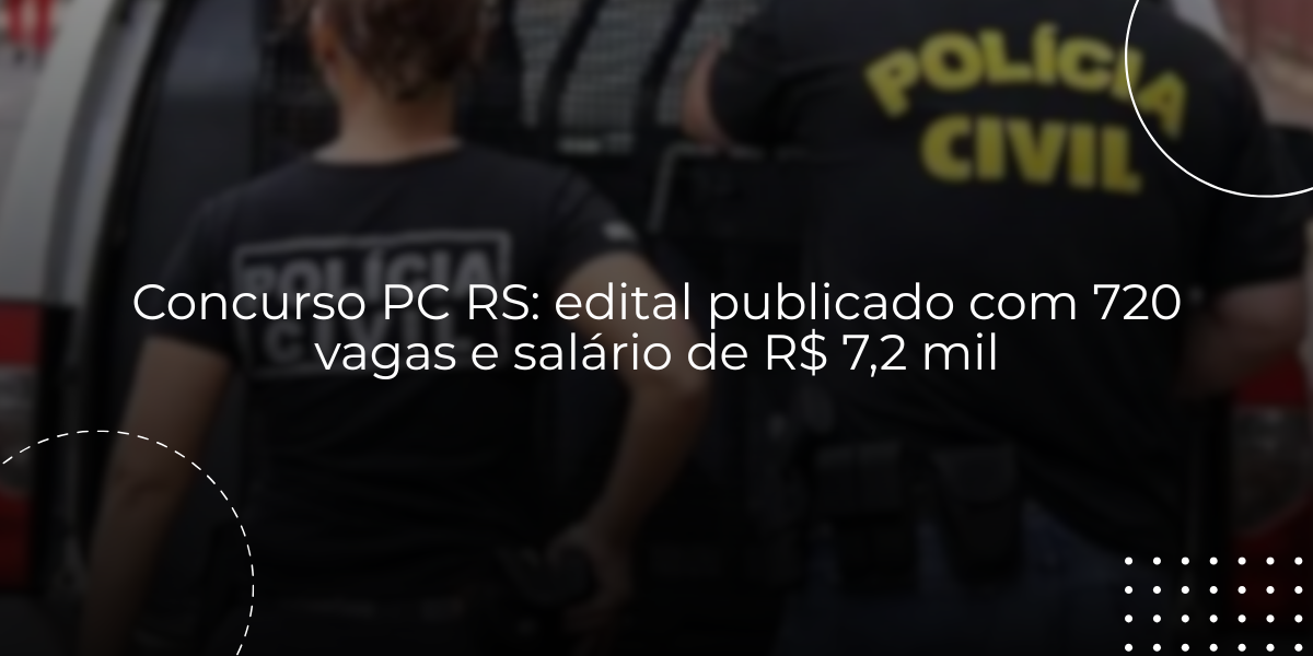 Concurso PC RS